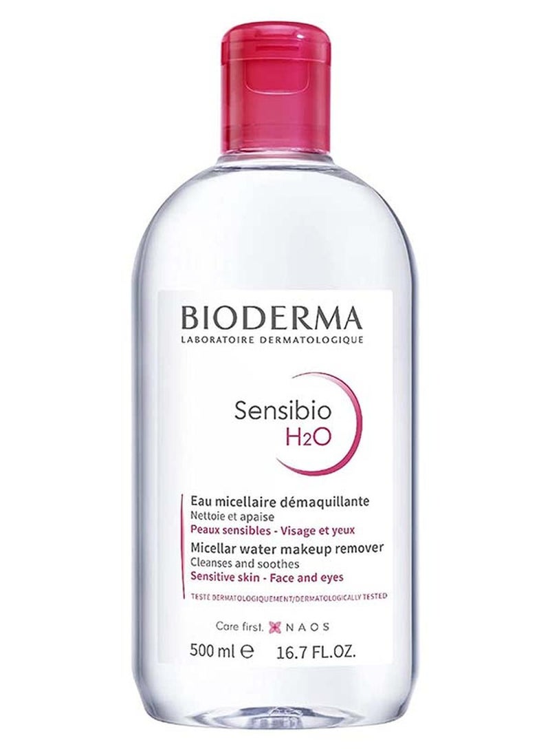 Bioderma Sensibio H2O Soothing Micellar Cleansing Water Clear 500ml - Image 1