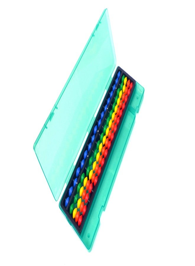 Djuize Abacus 17 Rod Multicolor with Box -2|Student Math Learning Tool for Kids|Brain Development Counting Frame for Mental Calculations & Problem Solving|Soroban for Concentration & Focus|Abacus - Image 3