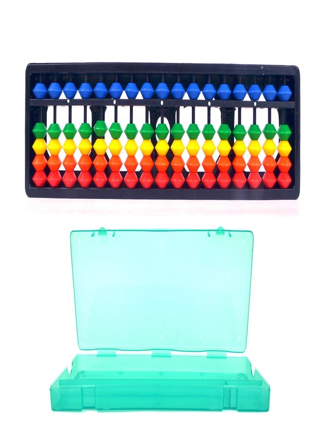 Djuize Abacus 17 Rod Multicolor with Box -2|Student Math Learning Tool for Kids|Brain Development Counting Frame for Mental Calculations & Problem Solving|Soroban for Concentration & Focus|Abacus - Image 4