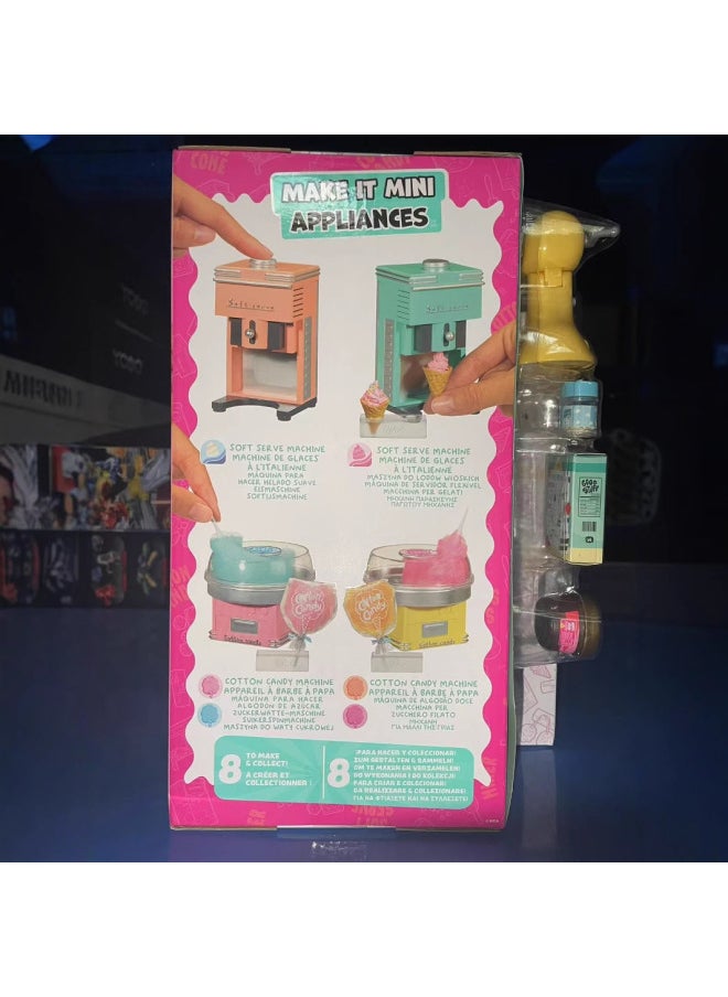 Generic - Miniverse Mini Home Appliance Ball Series Second Generation Cotton Candy Machine Shaved Ice Cake Ice Cream Machine Miniature Toy-Color:[coffee Coffee Machine Ball] 1 Random Style - Image 1