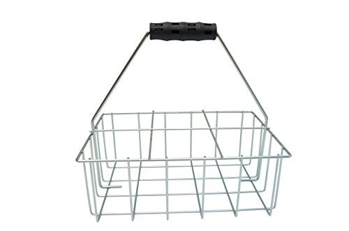 The Dairy Shoppe The Dairy Shoppe Wire Bottle Carrier for Libbey StanPac 32 oz bottles 32 oz Square Milk Bottles 6 Cell Carrier 