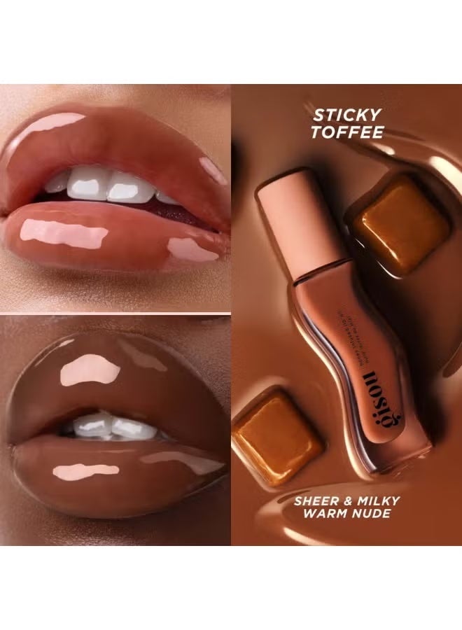 Gisou Honey Infused Lip gloss Sticky Toffee 8ml - Image 3