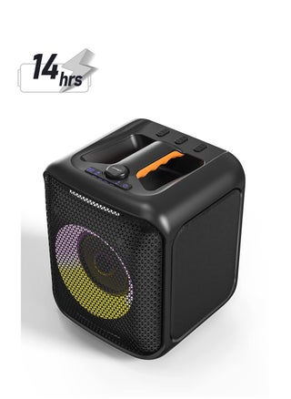 F&d Pa100 40W Bluetooth Party Speaker With 14 Hours Play Time, Multicolor light , Supporting Bluetooth ,USB , Aux , Wireless Mic , Built-in rechargeable battery , Wireless mic - pzsku/Z731521CC8FE33C9011F9Z/45/1743924094/4a215fd3-e05e-477b-b01f-91eaf86b35ef