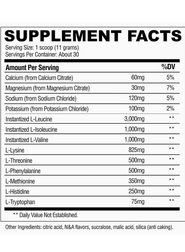 Condemned Laboratoriez CONDEMNEDLABZ CONFINED EAA + BCAA 30 SERVINGS FRUIT PUNCH - Image 2