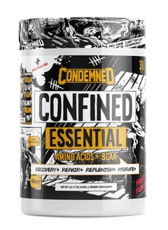 Condemned Laboratoriez CONDEMNEDLABZ CONFINED EAA + BCAA 30 SERVINGS FRUIT PUNCH  - Image 1