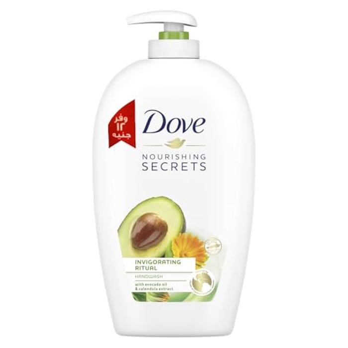 Dove Nourishing Secrets Hydrating Handwash, Made with avocado oil & calendula extract Moisturize and Nourish 500ML Promotion - Image 1