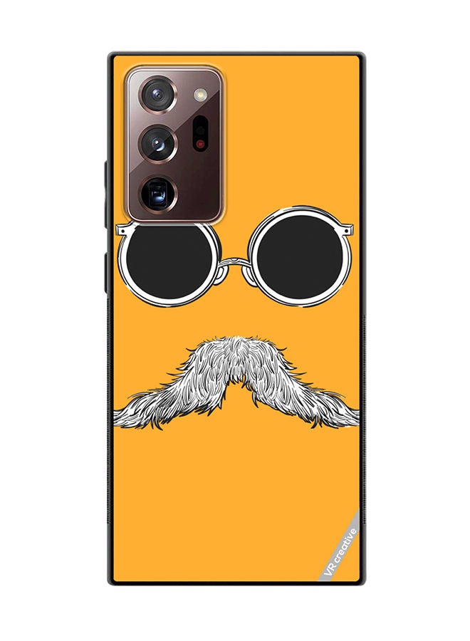 VR CREATIVE Protective Case Cover For Samsung Galaxy Note20 Ultra 5G Baba Mustaches Design Multicolour - Image 1