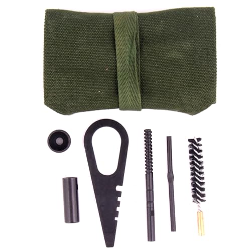 TACFUN Mosin Nagant Cleaning Kit/Cleaning Tools with Pouch LR 7.62x54R, Includes: Mosin Nagant Tool, Brush, Jag, Cleaning Rod Attachment, End Cap for Rod, Pouch - Image 2