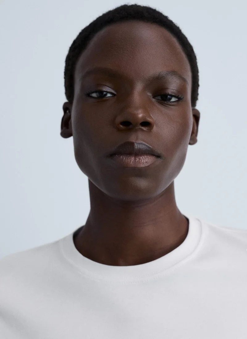 MANGO Thin Round-Neck T-Shirt