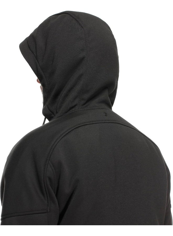 Dainese Dainese mens Bovisa Safety Hoodie Full Zip Hooded sweatshirt with zip, fleece lining  - Image 5