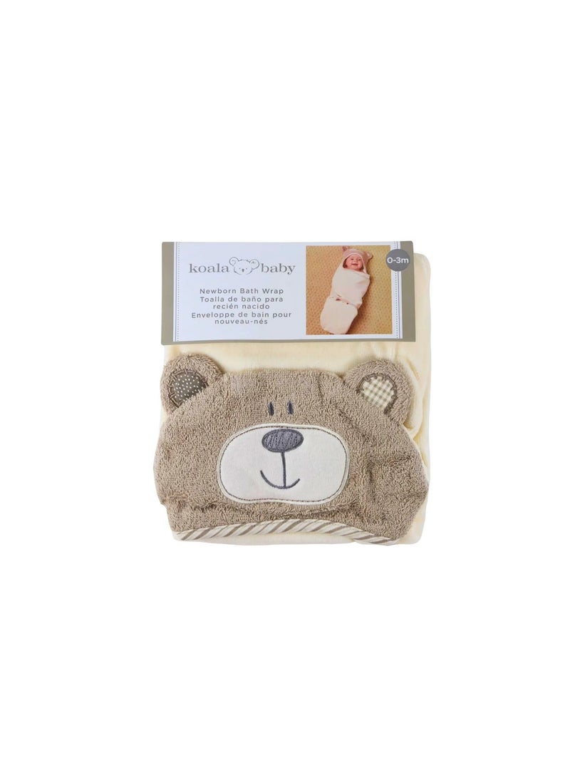 Baby Newborn Bath Wrap Adjustable Newborn Swaddle Blanket