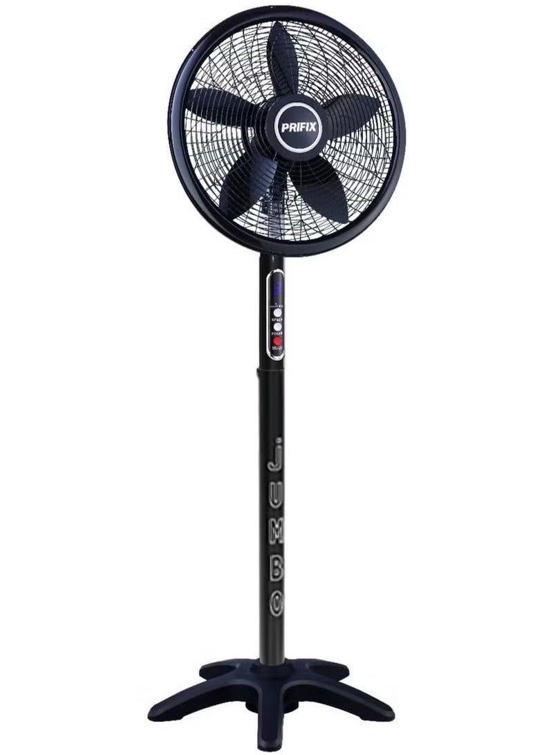 Prifix Jumbo Stand Fan, 21 Inch, Remote Control, SFJ211 - Image 1