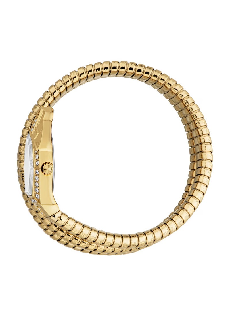Just Cavalli - Women Mesmerizing Analog Quartz Gold Stainless Steel Band Watch JC1L304M0025 - Image 1