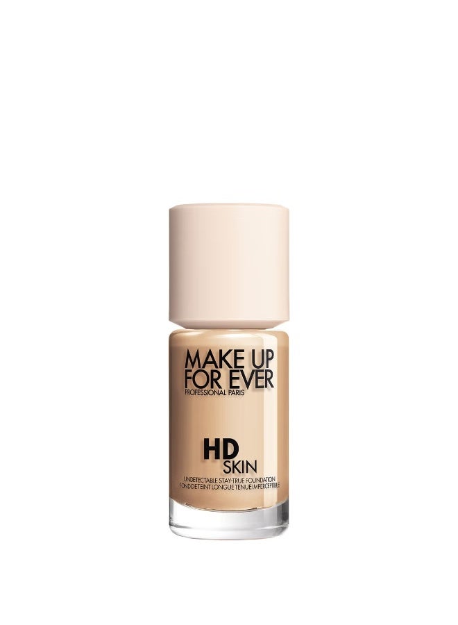 MAKE UP FOR EVER HD Skin Foundation 30ml - 1Y16 Warm Beige - Image 1
