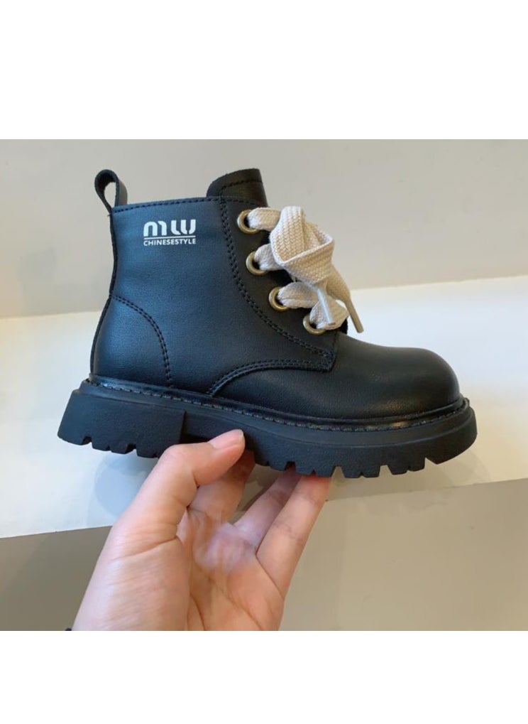 Generic Children's Yellow Boots, Martin Boots, Fashionable And Personalized Short Boots  - Image 3