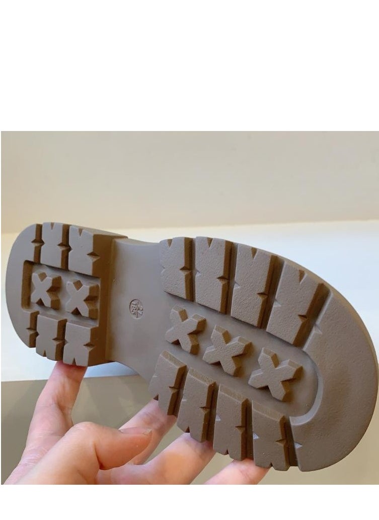 Generic Children's Yellow Boots, Martin Boots, Fashionable And Personalized Short Boots  - Image 4