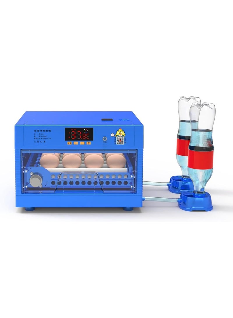Neo Classic 24 Egg Drawer Type Dual Power Automatic Egg Incubator - Blue 002 - Image 2