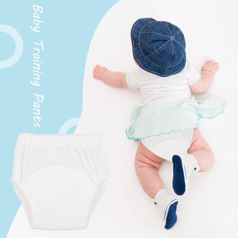 5pcs Baby Training Pants Cotton Potty Training Underwear Washable Underpants - Image 5