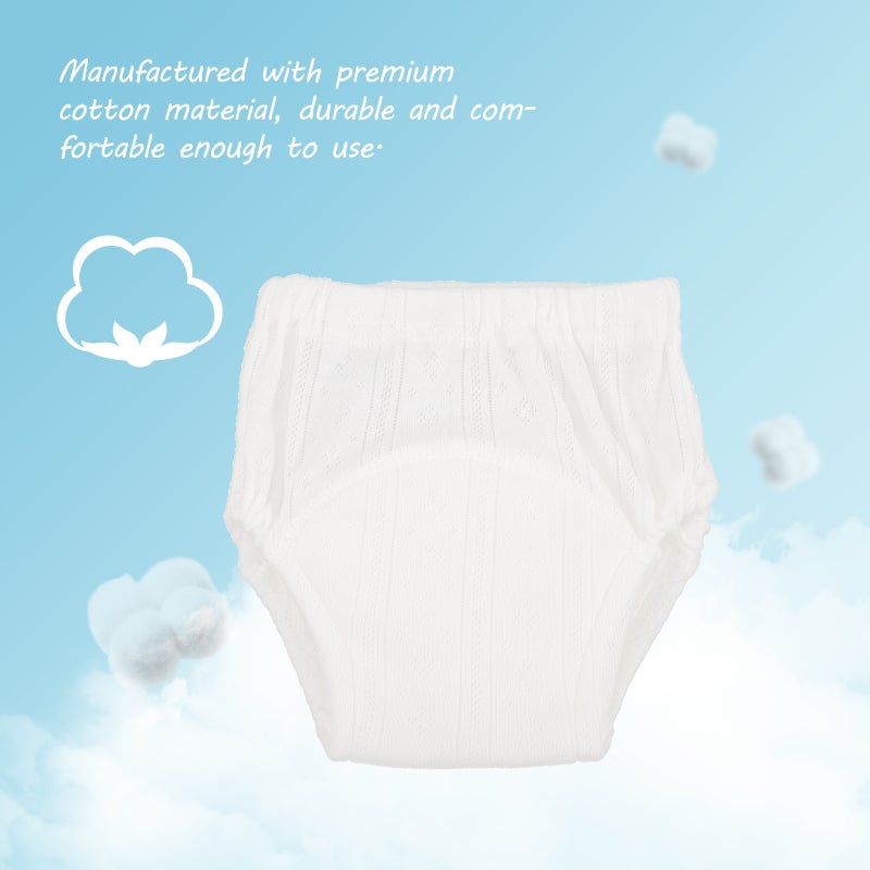 5pcs Baby Training Pants Cotton Potty Training Underwear Washable Underpants - Image 2
