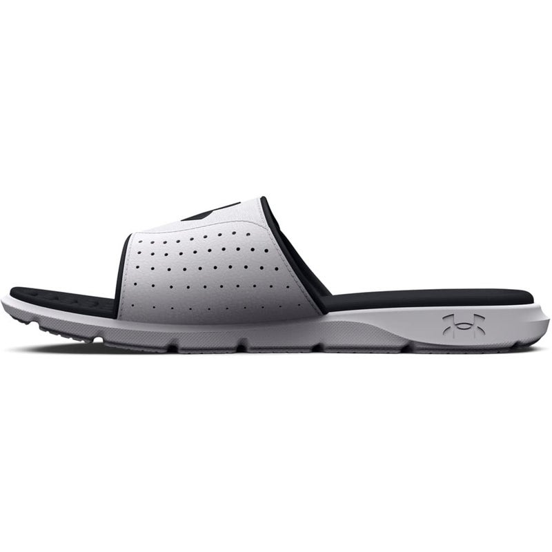 Under Armour Men's Ignite Pro Slide, (100) White/White/Black, 13, US - Image 3