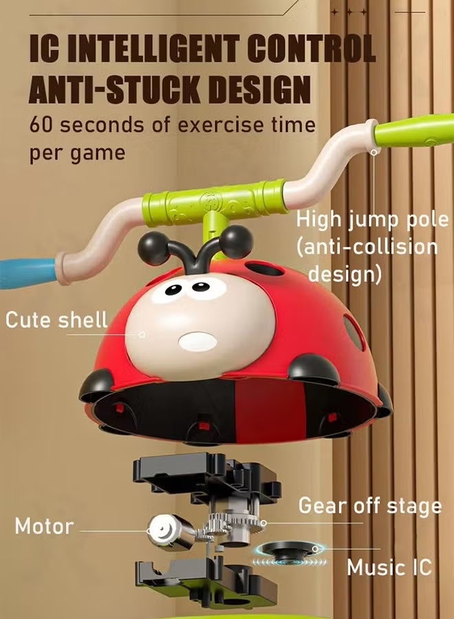 Aimayapet Kids Outdoor Toys 3 in 1 Musical Jump, Toss Ring Game Toy and Stomping Launch Rocket Launcher for Kids  Sports Toys with Remote Control, Indoor Outside Toys for Kids Ages 3-8 Toys for Ages 5-7 8-13 Kids Gifts - Image 4