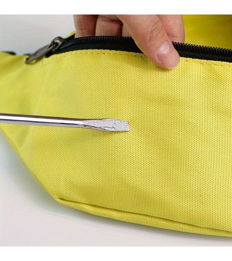 Women'S Outdoor Waist Bag Yellow Multi Layer Sports Shoulder Crossbody Running Pack - Image 5