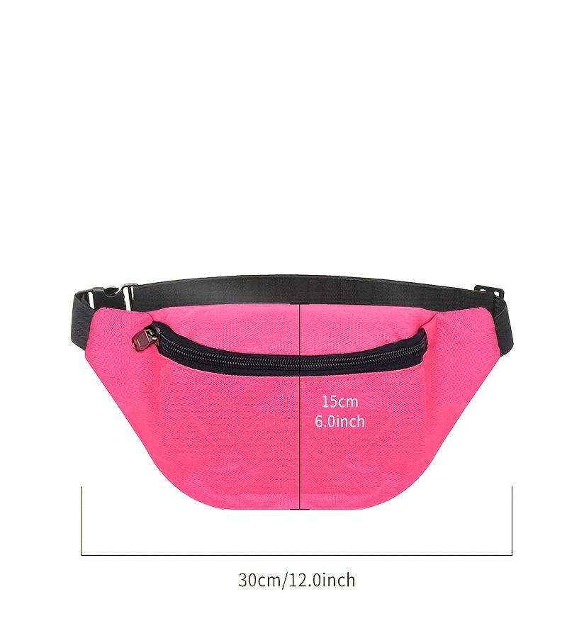 Women'S Outdoor Waist Bag Yellow Multi Layer Sports Shoulder Crossbody Running Pack - Image 3