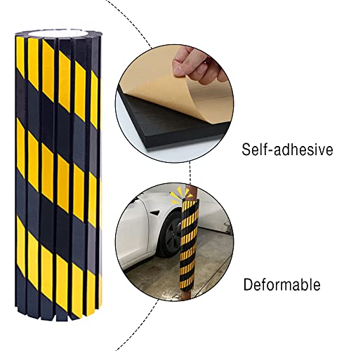 GUEQUITLEX Garage Wall Protector Foam Wall Corner Guard for Parking Garages - Wall Edge Protector Protect Your Car - Garage Wall - Wall Corner Edge and Bumpers Corner Guards - Image 4