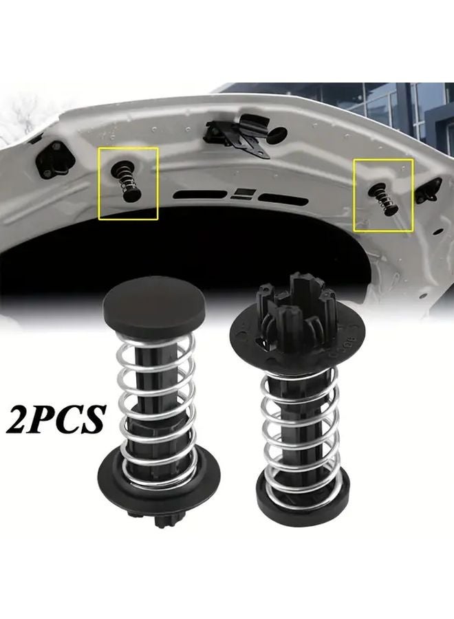 2pcs Hood Spring Catch Safety Fastener Clip For Mercedes Benz W204 W212 S212 A207 C207 - Image 2