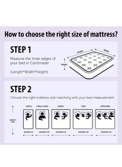 ALWASIT HOME Premium Medical Mattress Double Size 200X140X12 cm  - Image 4