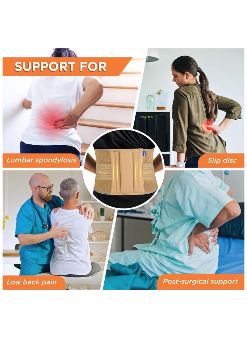 VISSCO - Vissco Sacro Lumbar Belt (Mild Support) | Provides Support to Lower Back | Corrects Posture & Relieves Back Pain - Image 1