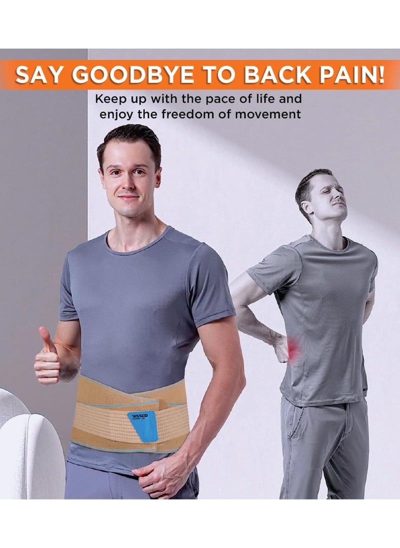 VISSCO - Vissco Sacro Lumbar Belt (Mild Support) | Provides Support to Lower Back | Corrects Posture & Relieves Back Pain - Image 1