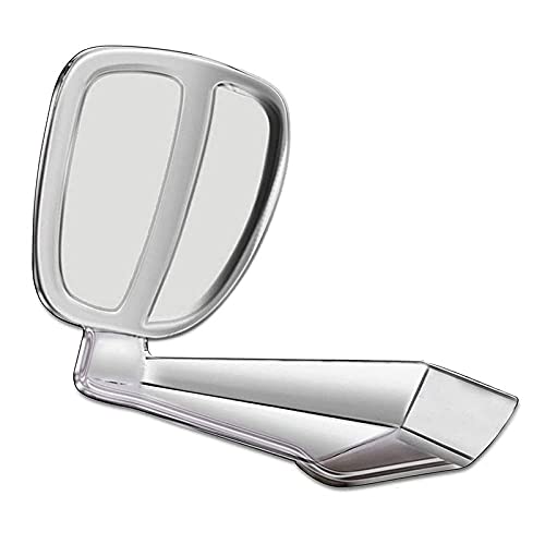 CARIZO Car Bonnet Front Fender Rear Side Mirror Wide Angle View Mirror (Silver) for Toyota Fortuner (Type-III) 2021 Onwards - Image 3