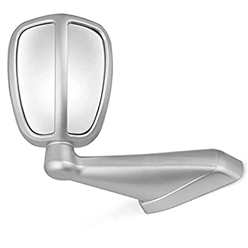 CARIZO Car Bonnet Front Fender Rear Side Mirror Wide Angle View Mirror (Silver) for Toyota Fortuner (Type-III) 2021 Onwards - Image 2