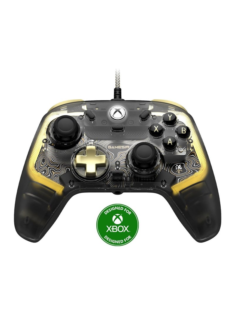 Generic - GameSir Kaleid Flux Enhanced Wired Controller for Xbox, RGB Lighting and Hall Effect Joystick, Compatible with Xbox Series X|S, Xbox One, Windows 10/11 PC - Officially Licensed - Image 1