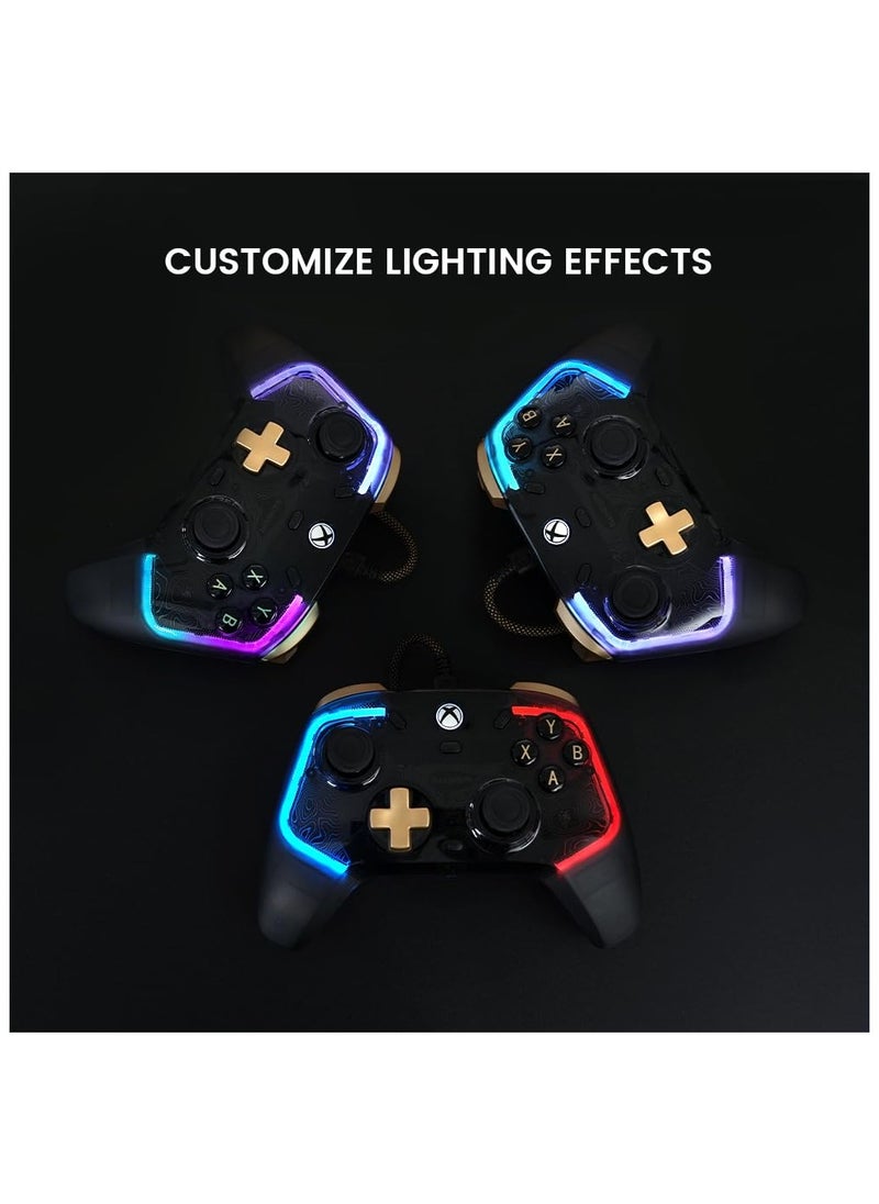 Generic - GameSir Kaleid Flux Enhanced Wired Controller for Xbox, RGB Lighting and Hall Effect Joystick, Compatible with Xbox Series X|S, Xbox One, Windows 10/11 PC - Officially Licensed - Image 1