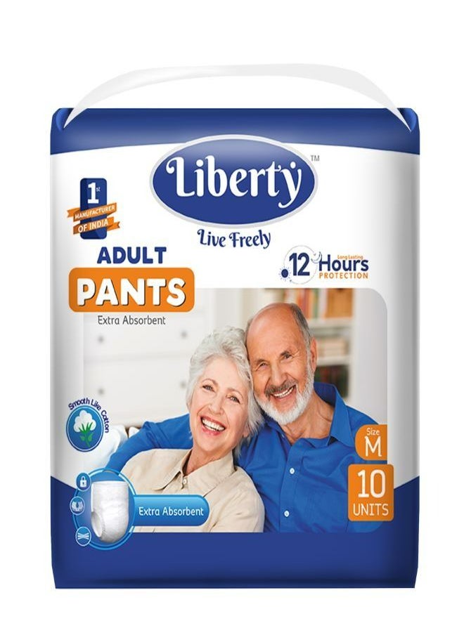 Liberty - Liberty Adult Pull Ups, Medium (24-45 Inches), 10 Units - Image 1