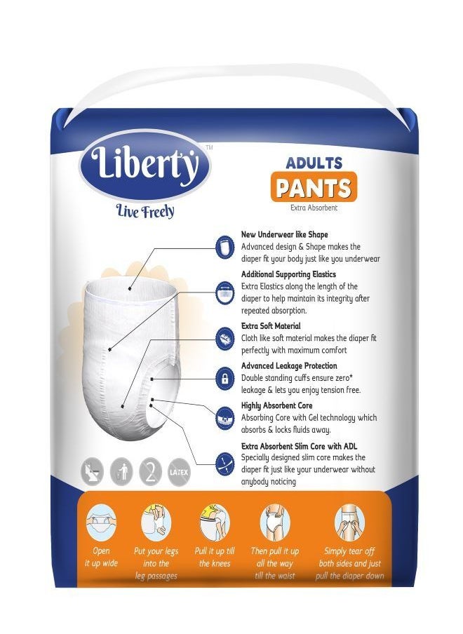 Liberty - Liberty Adult Pull Ups, Medium (24-45 Inches), 10 Units - Image 1