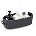 Oradrem Oradrem Cotton Rope Toilet Basket Bathroom Decor Baskets,Toilet Paper Holder Basket with Handle, Home Decor Organizing  - Image 2