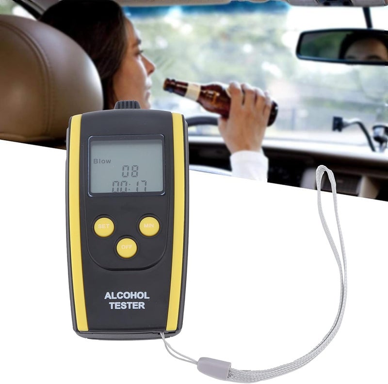 klarako Breathalyzer to Test Alcohol, Breathalyzer Portable Rechargeable Air Blowing Alcohol Tester Non?Contact High Accuracy for Safety Car Driving - Image 2