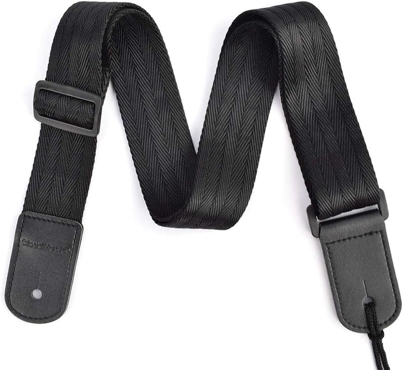 CLOUDMUSIC Tenor Concert Soprano Baritone Ukulele Strap Coloful Floral Pattern Straps With 2 Buttons For Adult Size And Kids Color Black - Image 2
