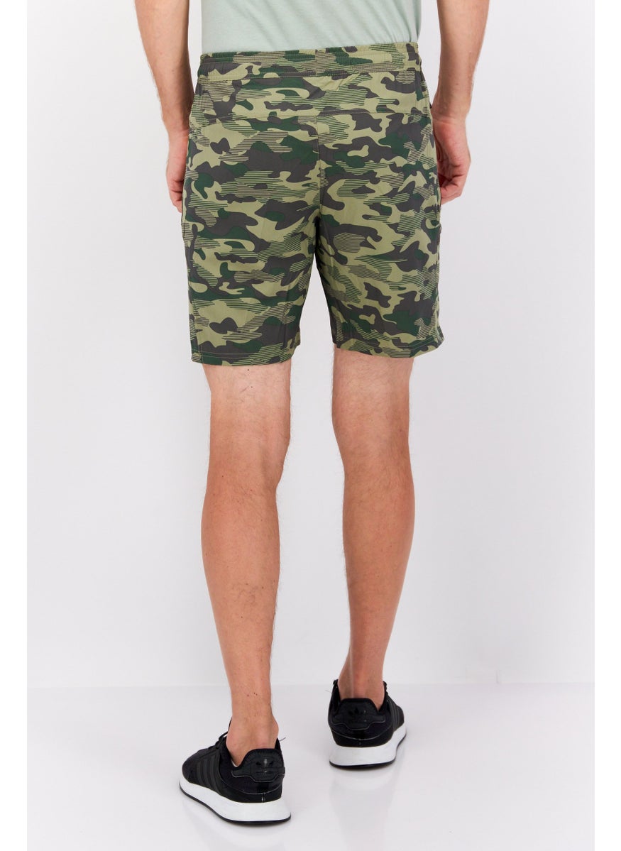 Unipro Men Sportswear Fit 7 Inseam Training Short, Olive  - Image 3