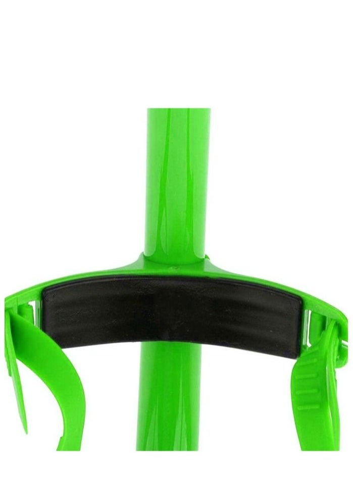 CONQUEST - Front Swimming Snorkel Breathing Tube Silicone Mouth Piece, Green - Image 1