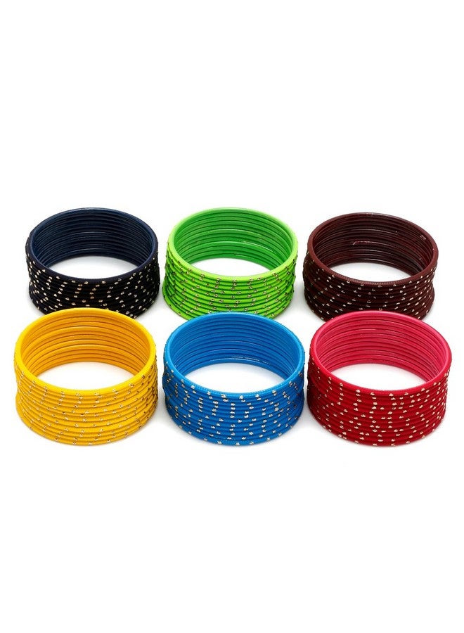 YouBella Jewellery for Women Multi-Color Bangles Set of 144 Bangles for Women and Girls (2.8) - Image 3