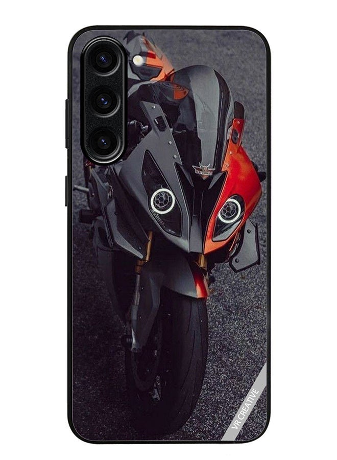 VR CREATIVE Protective Case Cover For Samsung Galaxy S23 Plus Bike Design Multicolour - Image 1