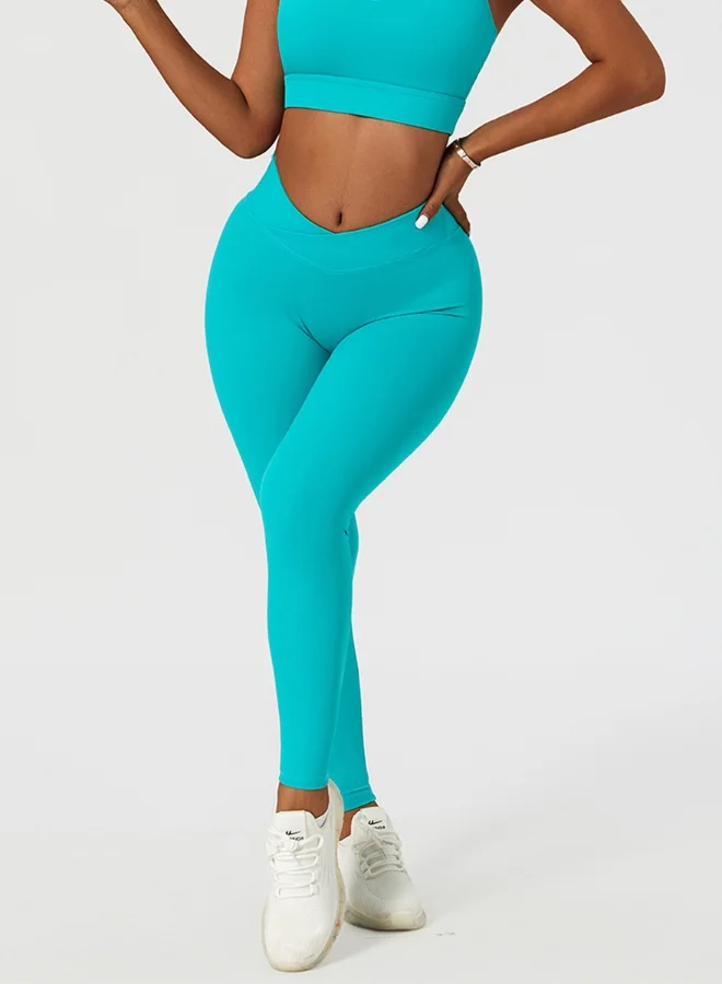 KAWN.YOGA Womens High Waist Contour Workout sport Leggings Yoga Pants Tummy Control Running Pants.