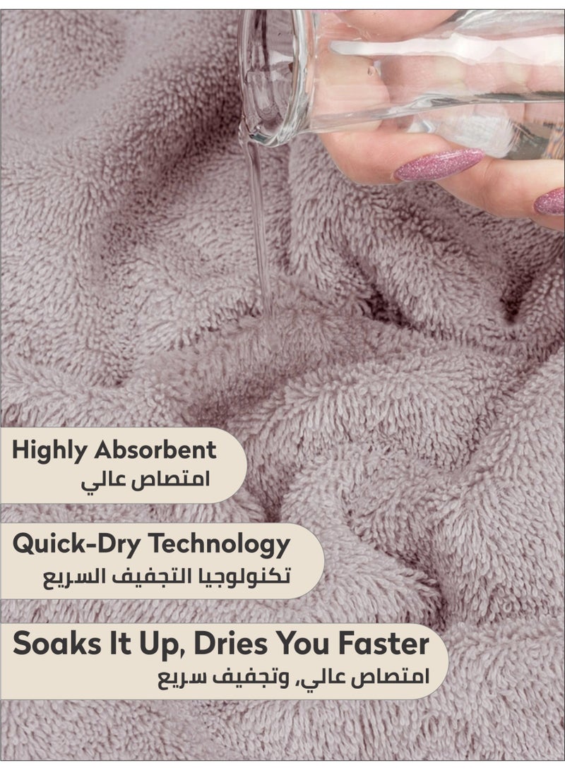 Donetella Premium 100 % Combed Cotton 1-Pcs Bath Towel(70 X 140 CM) 600 GSM Large Towel, Highly Absorbent, Quick Dry,Best Towel for Bathroom, Spa And Hotel - Image 4