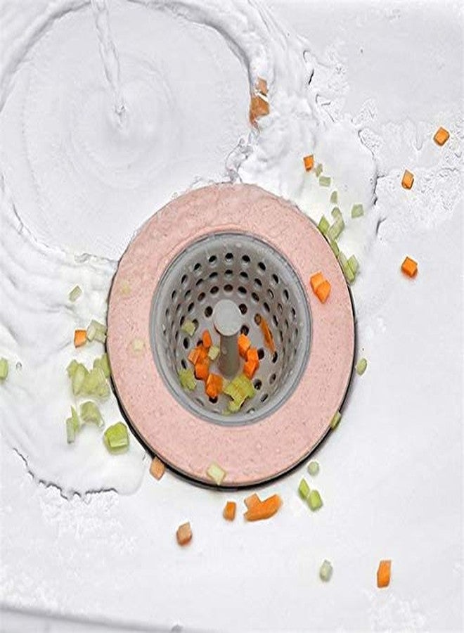 DeoDap Silicon Sink Strainer Kitchen Drain Sink Basin, Multicolour, Standard - Image 1