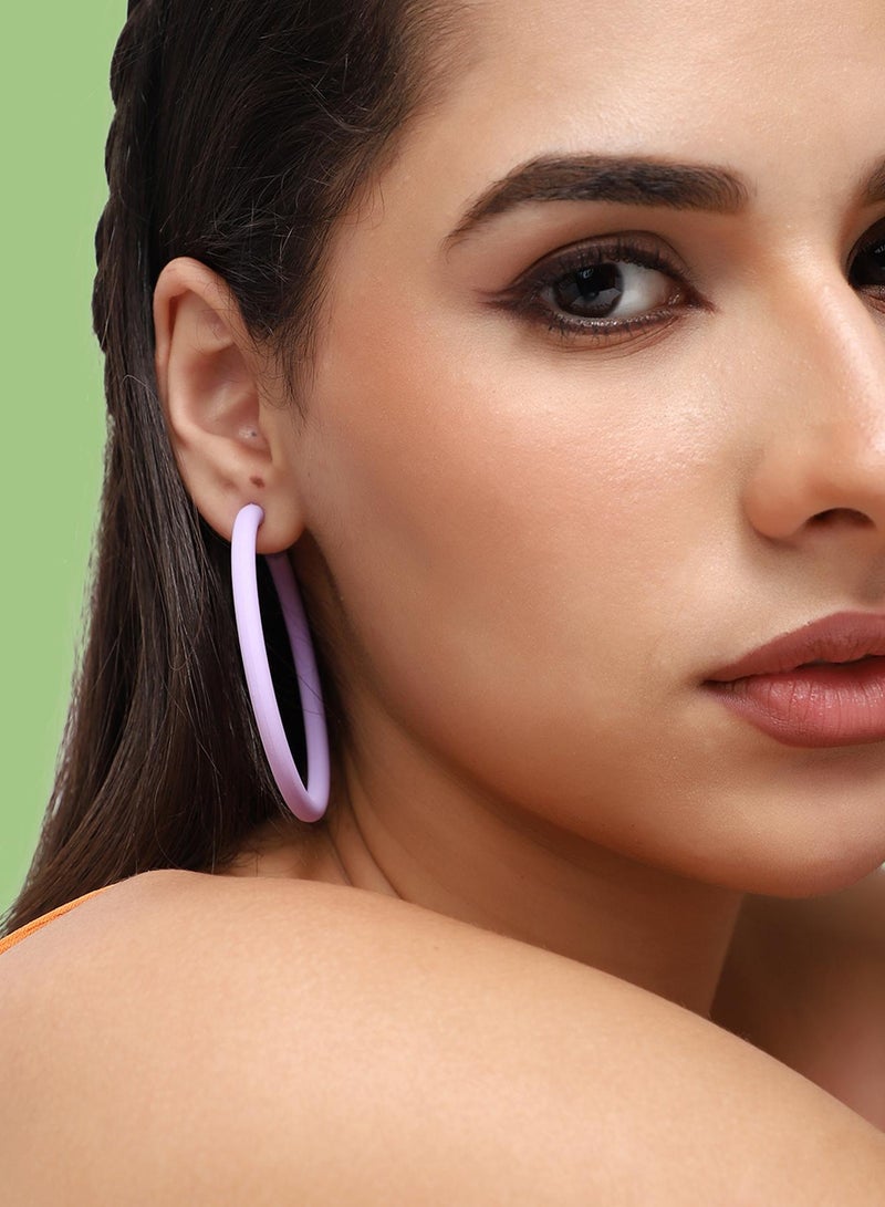 SOHI Casual Artificial Hoop Earring Jewellery - Image 4