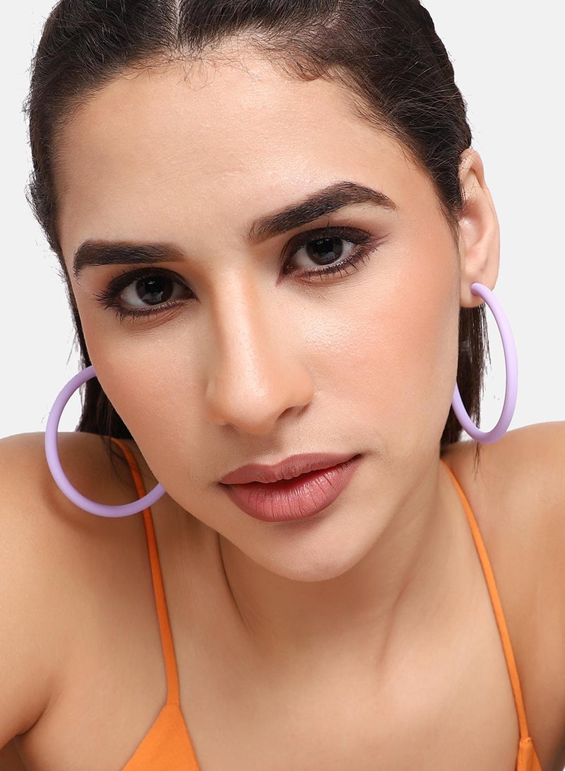 SOHI Casual Artificial Hoop Earring Jewellery - Image 1